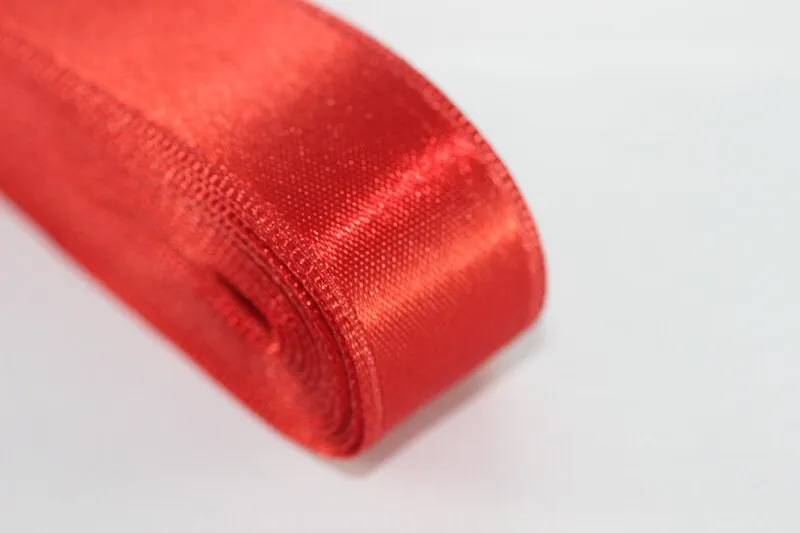 10 meters (10.9 yrd) Red Satin Ribbon, Double Sided Ribbon, Silk Ribbon, Satin Ribbons, craft ribbon, double faced Ribbon, gift ribbon, STNR