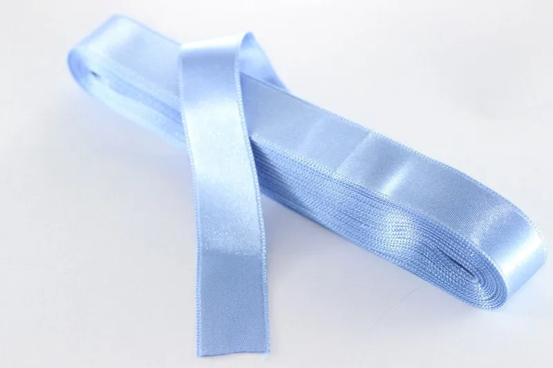 10 meters (10.90 yrds) Blue Satin Ribbon, Double Sided Ribbon, Silk Ribbon, Satin Ribbons, premium ribbons, double faced Ribbon, STNR