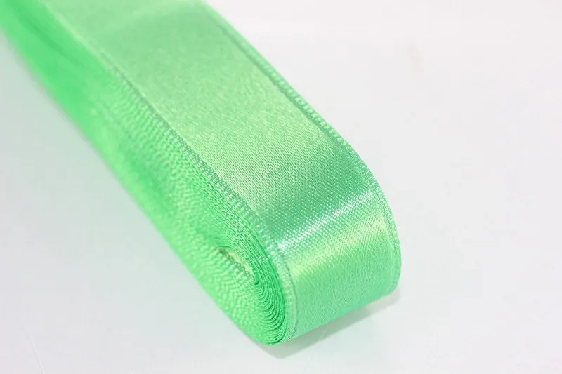 10 meters (10.90 yrds) Light Green Satin Ribbon, Double Sided Ribbon, Silky Ribbon, Satin Ribbons, wedding ribbon, double faced Ribbon, STNR