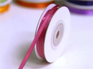 100 Yards 1/16" DIY Burgundy Single Face Satin Ribbon Wedding Party Dress Favor Gift Craft