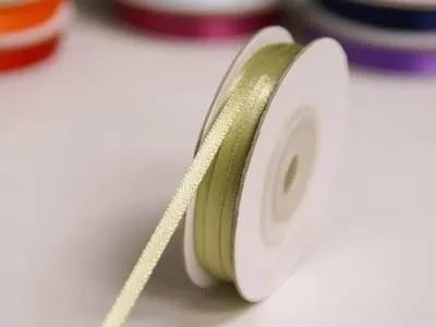 100 Yards 1/8" DIY Moss / Willow Satin Ribbon Wedding Party Dress Favor Gift Craft