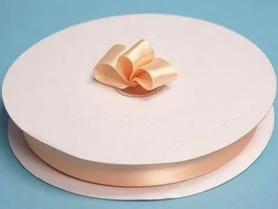 100 Yards 7/8" DIY Peach Satin Ribbon Wedding Party Dress Favor Gift Craft