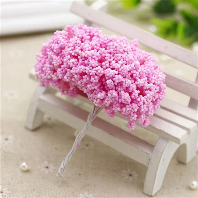 12pcs/lot MIni Artificial Foam Stars Flower Bouquet for Valentine birthday gift wedding car party decoratio Flowers