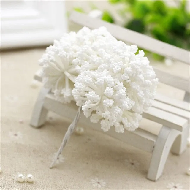 12pcs/lot MIni Artificial Foam Stars Flower Bouquet for Valentine birthday gift wedding car party decoratio Flowers