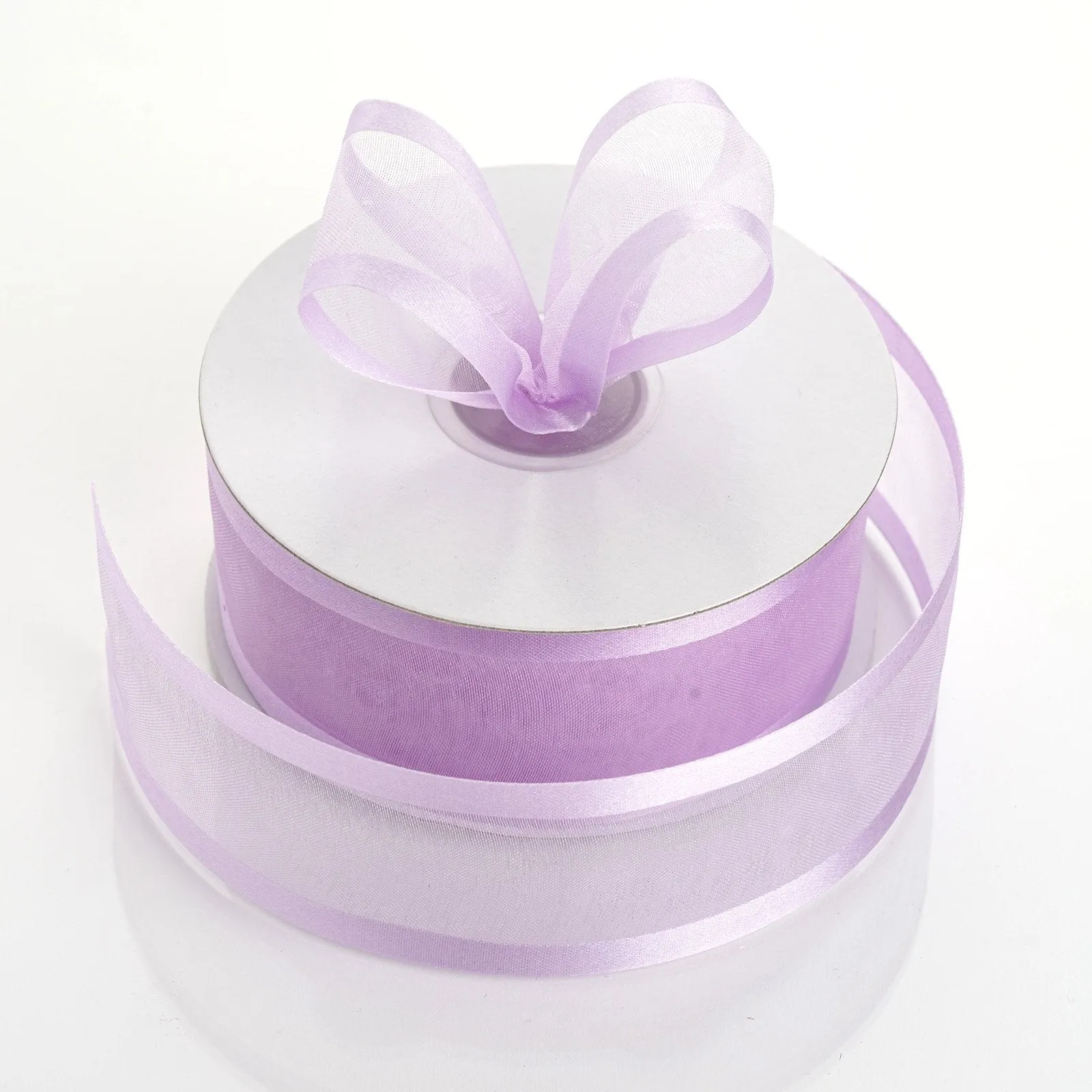 1.5" Lavender Satin Edge Ribbon - 25 Yards