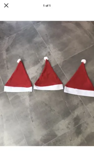 3x ChristmasParty Festive  hats