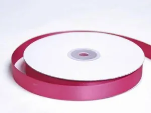 50 Yards 5/8" DIY Burgundy Satin Ribbon Wedding Party Dress Favor Gift Craft