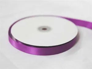 50 Yards 5/8" DIY Eggplant Satin Ribbon Wedding Party Dress Favor Gift Craft