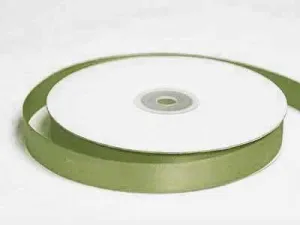 50 Yards 5/8" DIY Moss/Willow Satin Ribbon Wedding Party Dress Favor Gift Craft