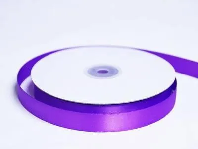 50 Yards 5/8" DIY Purple Satin Ribbon Wedding Party Dress Favor Gift Craft