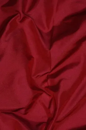 Antique Ruby Taffeta Silk Fabric