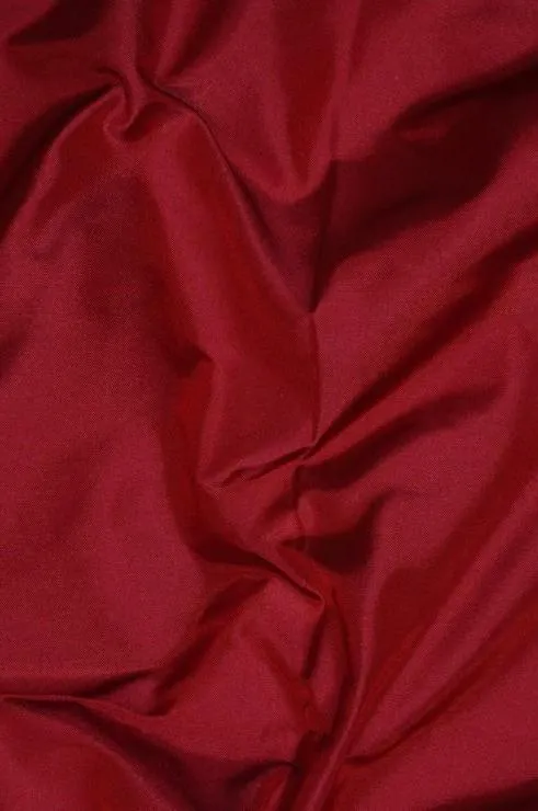 Antique Ruby Taffeta Silk Fabric