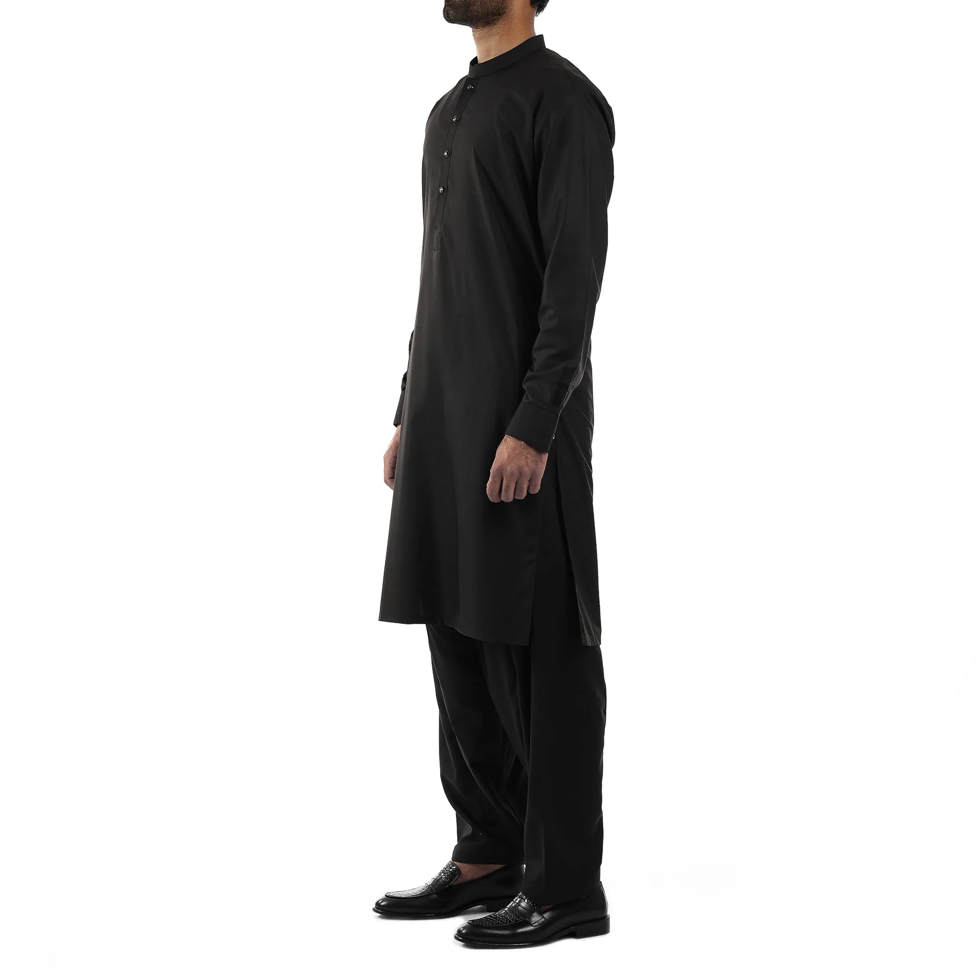 Black Shalwar Qameez