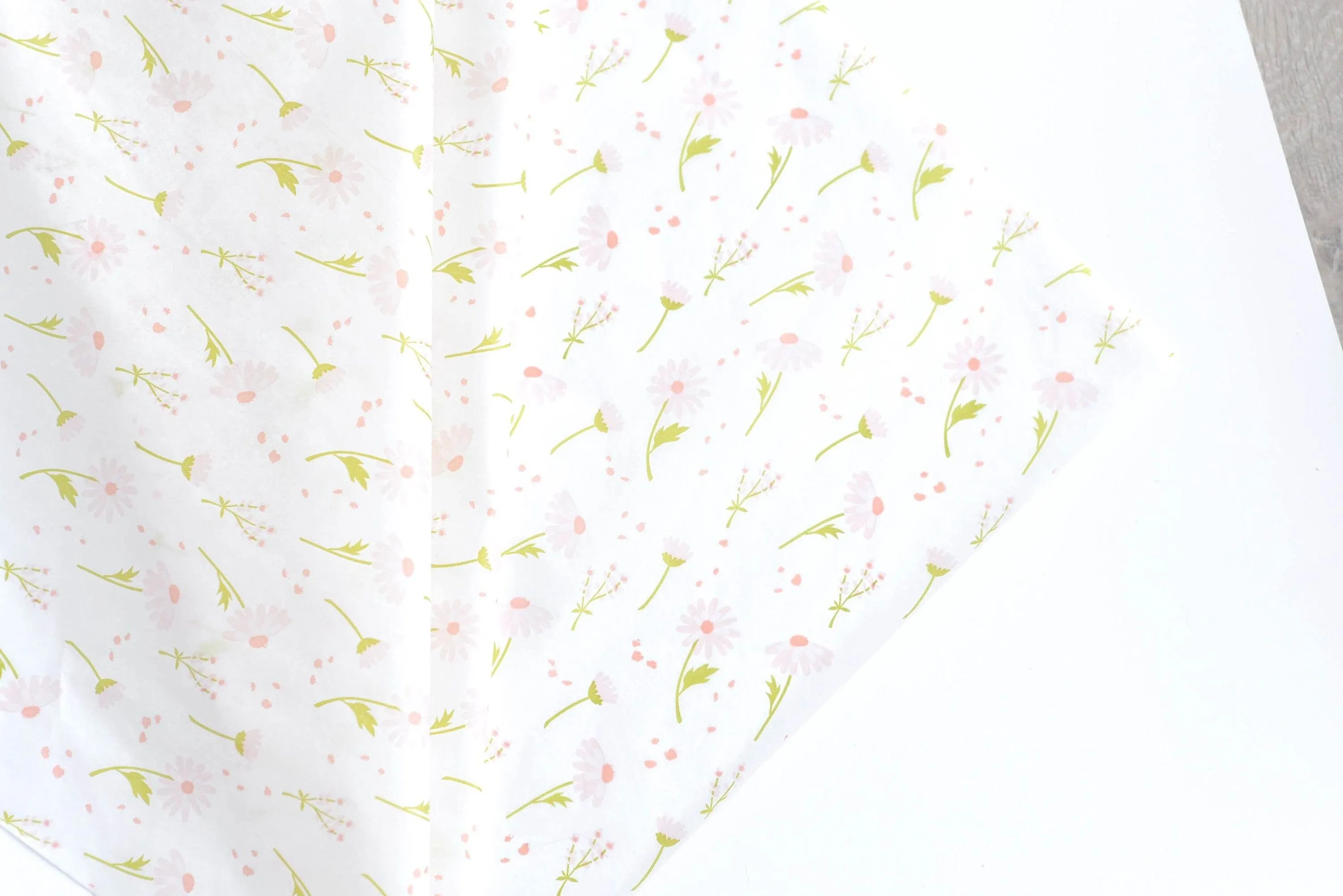 Blooming fields tissue paper sheets | floral gift wrapping paper -  premium quality