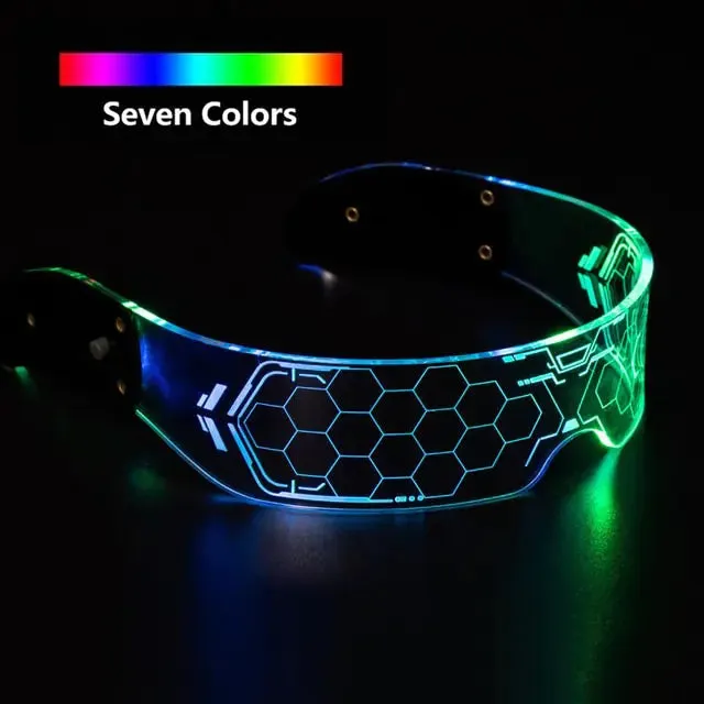 Festive Brilliance Luminous LED Glasses