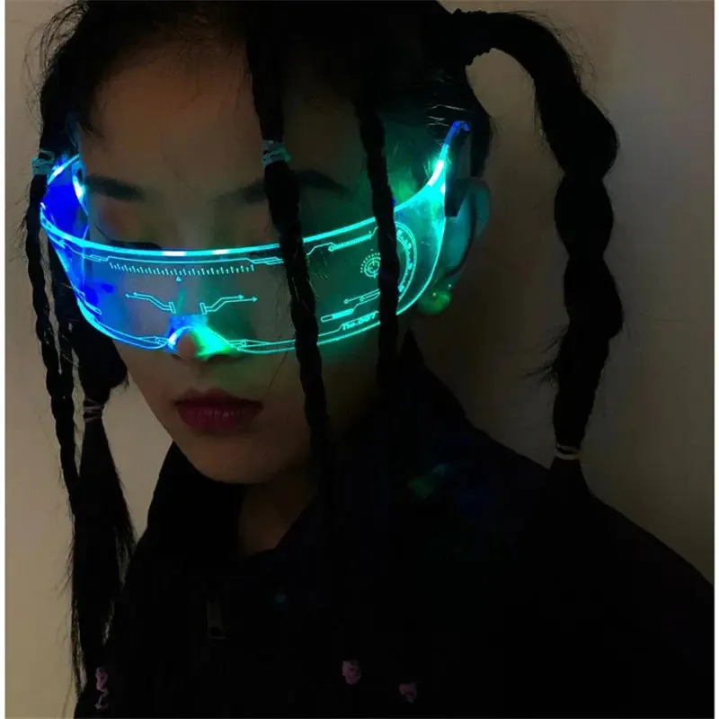 Festive Brilliance Luminous LED Glasses