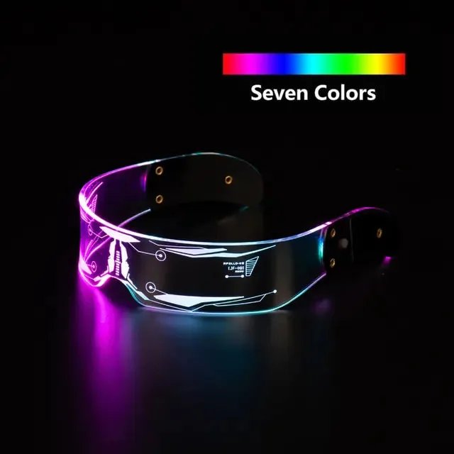 Festive Brilliance Luminous LED Glasses