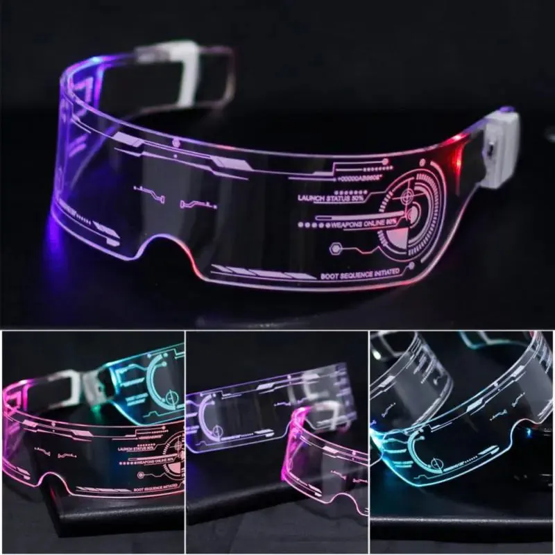 Festive Brilliance Luminous LED Glasses