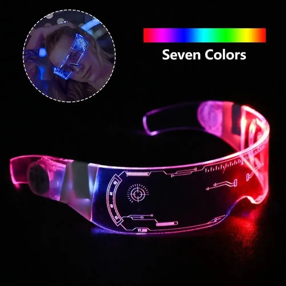 Festive Brilliance Luminous LED Glasses