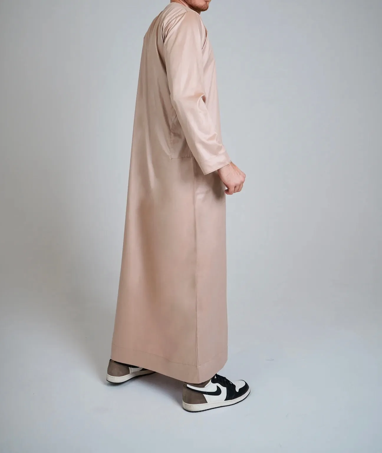 Gold Shiny Emirati Thobe | Jubba | Kandura