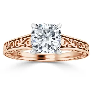 Grace - 18ct Rose Gold - Cushion