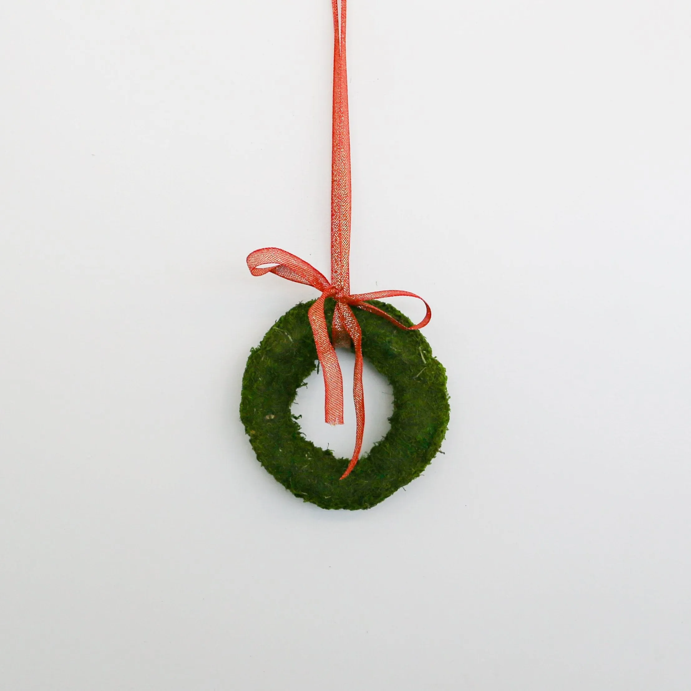 Green Moss Wreath | 6.5 inch