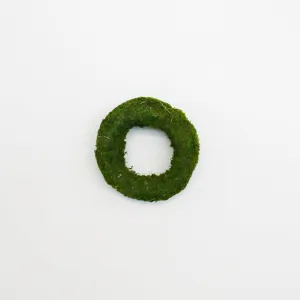 Green Moss Wreath | 6.5 inch