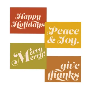 Holiday Messages Card Set