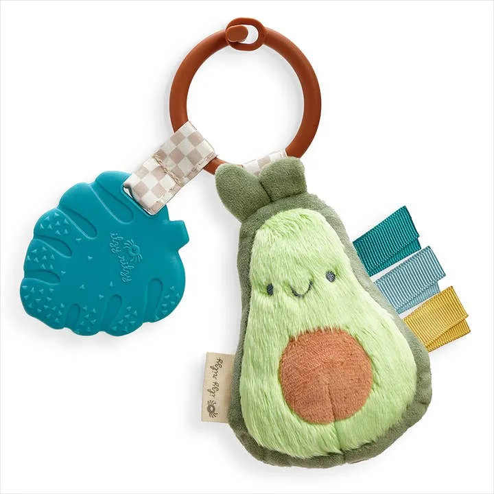 Itzy Ritzy Itzy Pal Plush   Teether - Avocado