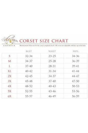 Lavish 3 PC Sexy Midnight Angel Corset Costume