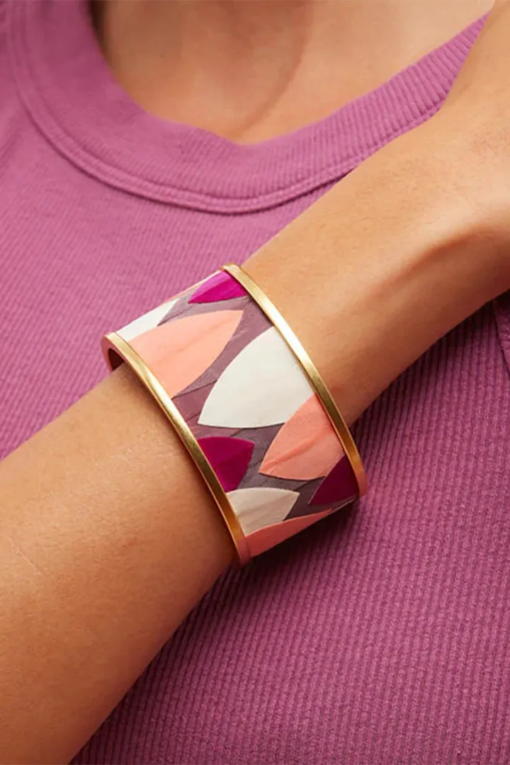 LUDISIA WIDE FEATHER CUFF