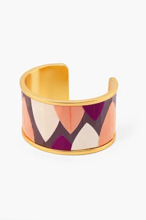 LUDISIA WIDE FEATHER CUFF