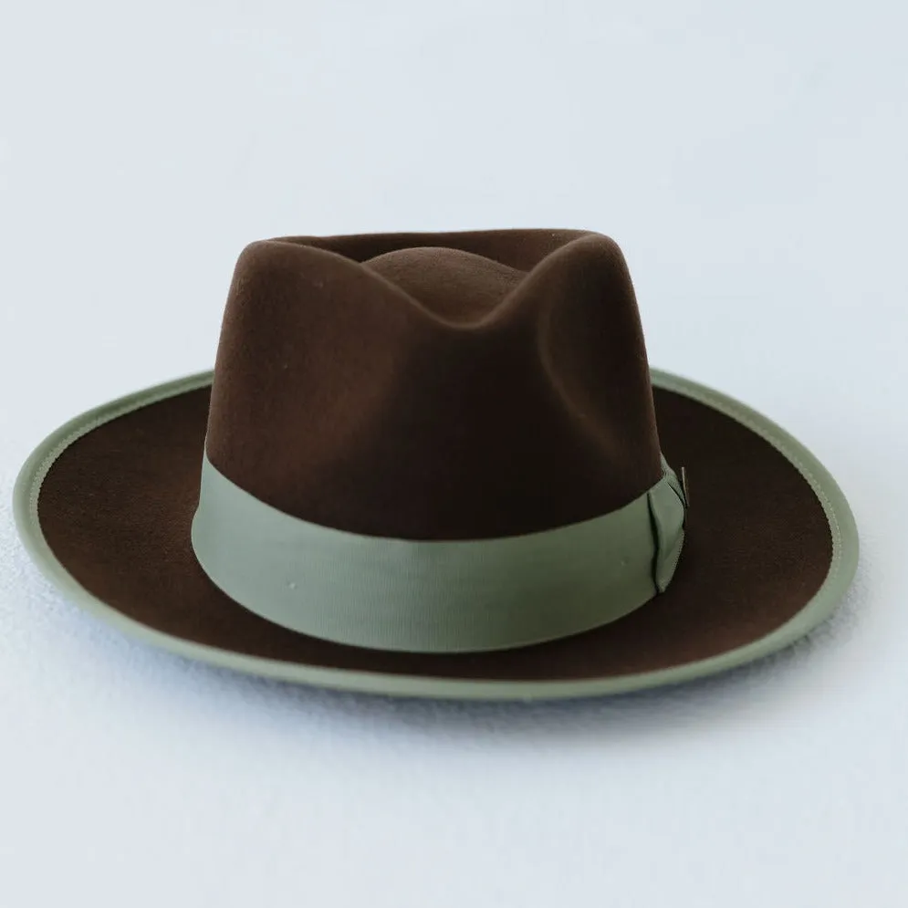 Moonlit Mirage Felt Fedora