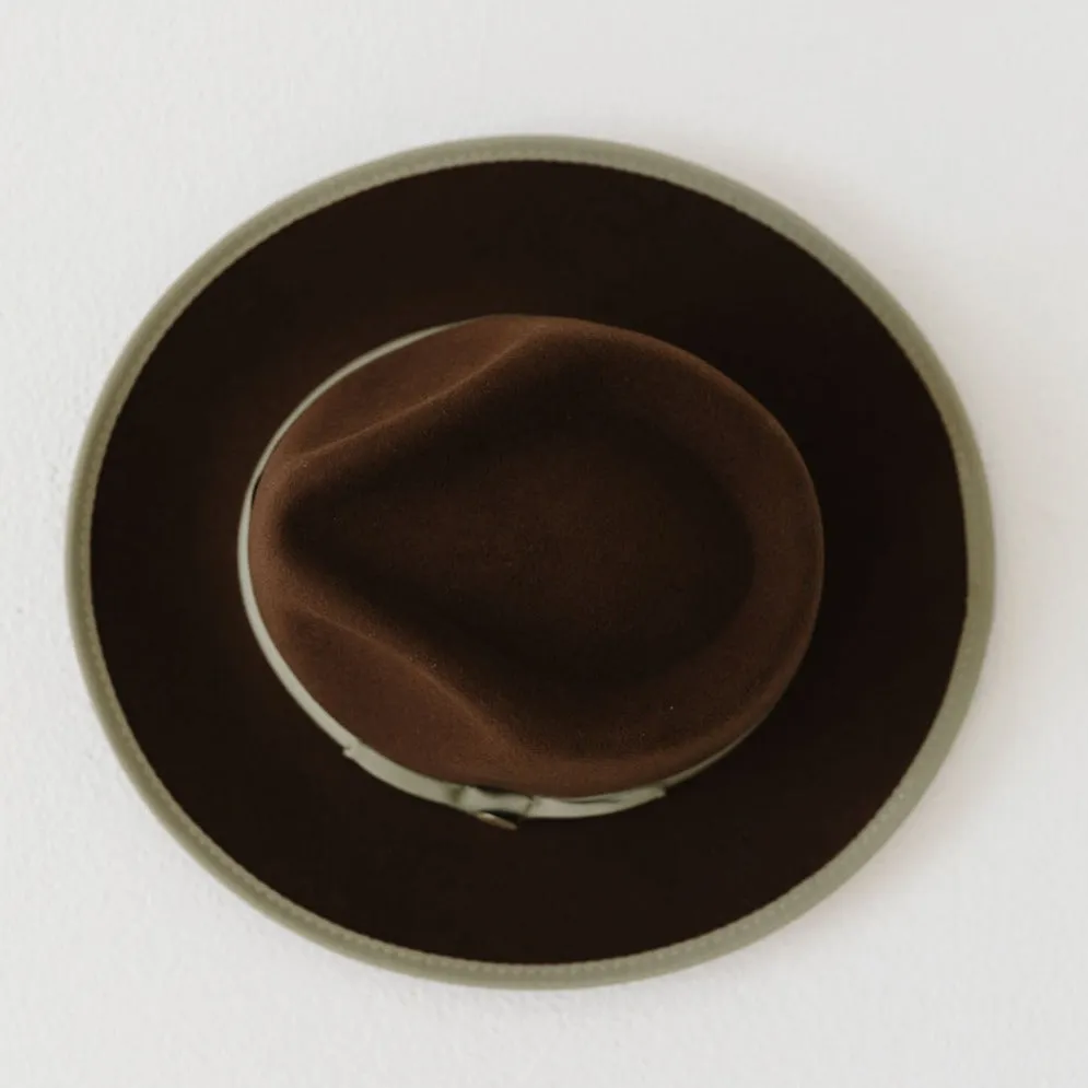 Moonlit Mirage Felt Fedora