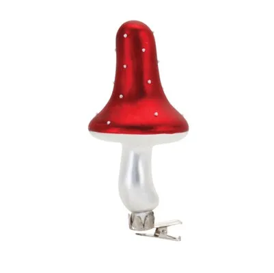 Mushroom Clip Ornament