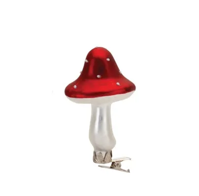 Mushroom Clip Ornament