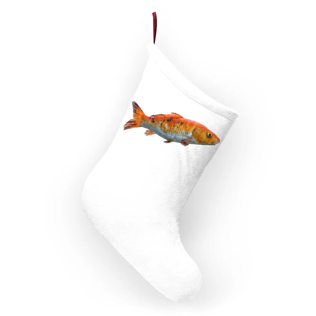 Orange Fish Christmas Stockings