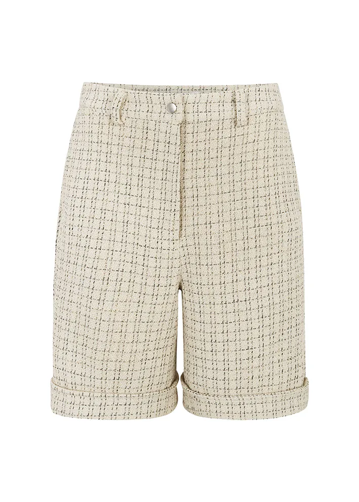 Soft Rebels Flax Shorts SR224-721 Ecru