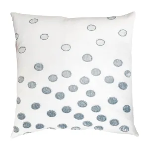 Steel Ovals Velvet Appliqué Pillows by Kevin O'Brien Studio