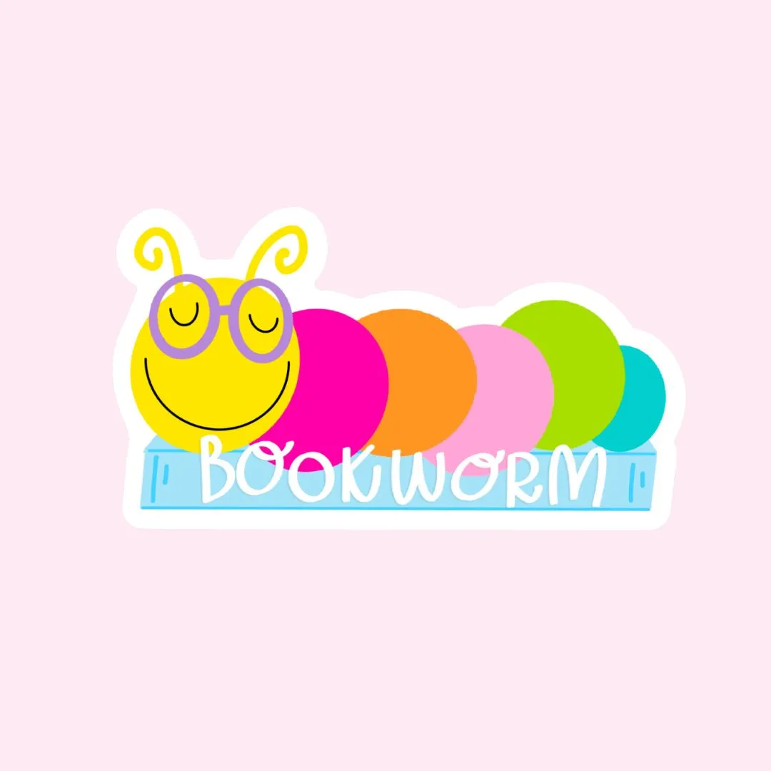 Sticker - Bookworm