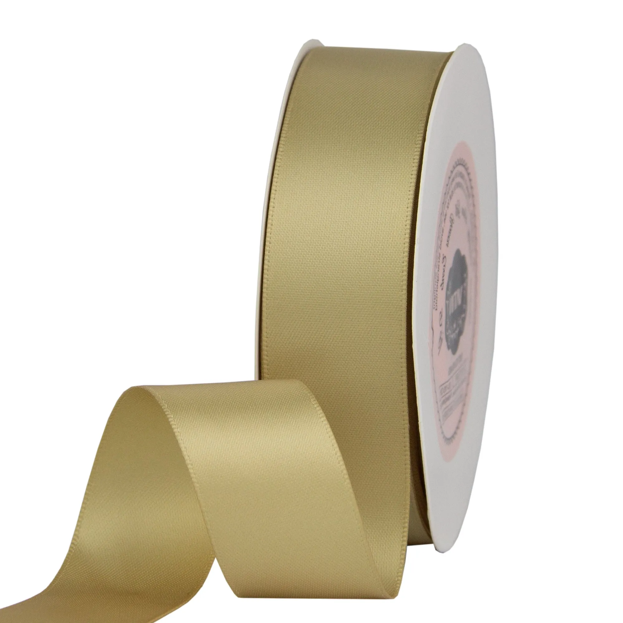 VATIN 1 inch Double Faced Polyester Satin Ribbon - 25 Yard Spool, Perfect for Wedding, Wreath, Baby Shower,Packing and Other Projects