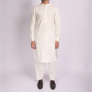 White Shalwar Qameez